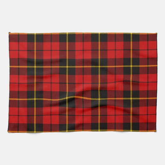 Clan Wallace Tartan Kariert Geschirrtuch (Horizontal)