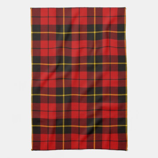 Clan Wallace Tartan Kariert Geschirrtuch (Vertikal)
