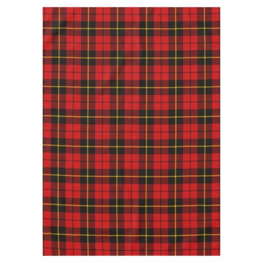 Clan Wallace Tartan Kariert Tischdecke (Vorderseite)