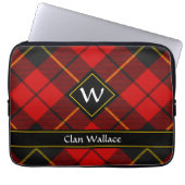 Clan Wallace Tartan Laptop Sleeve (Vorderseite)