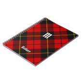 Clan Wallace Tartan Notebook Notizblock (Linke Seite)