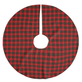 Clan Wallace Tartan Polyester Weihnachtsbaumdecke