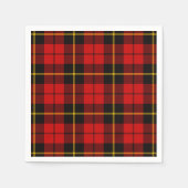 Clan Wallace Tartan Serviette (Vorderseite)