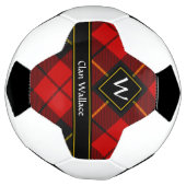 Clan Wallace Tartan Soccer Ball (Gedreht)