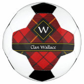 Clan Wallace Tartan Soccer Ball (Vorderseite)