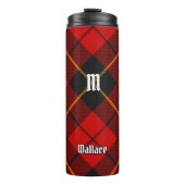 Clan Wallace Tartan Thermal Tumbler Thermosbecher (Vorderseite)