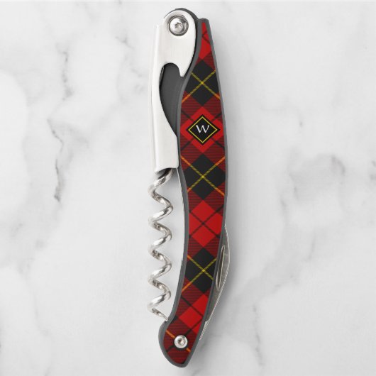 Clan Wallace Tartan Waiter's Corkschraube Kellnermesser (Vorderseite)