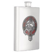 Clan Wallace Tartan Wappen Flachmann (Rechts)