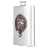 Clan Wallace Tartan Wappen Flachmann (Links)