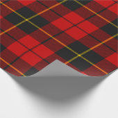Clan Wallace Tartan Wrapping Paper Geschenkpapier (Ecke)