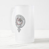 Clan-Wallace-Tasse Mattglas Bierglas (Vorderseite Links)