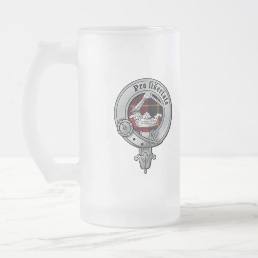 Clan-Wallace-Tasse Mattglas Bierglas (Links)