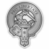 Clan Wallace Wappen Aufkleber (Vorderseite)