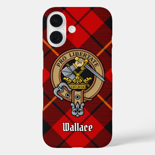 Clan Wallace Wappen Case-Mate iPhone Case (Rückseite)