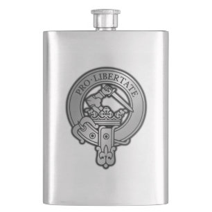 Clan Wallace Wappen Flachmann