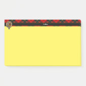 Clan Wallace Wappen Notes Post-it Klebezettel (Vorderseite)