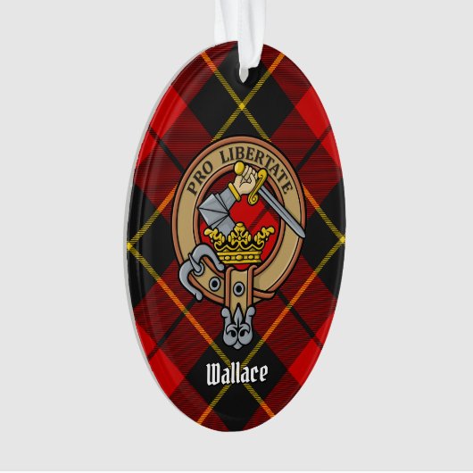 Clan Wallace Wappen Ornament (Vorderseite)
