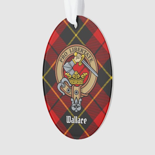 Clan Wallace Wappen Ornament (Vorderseite)