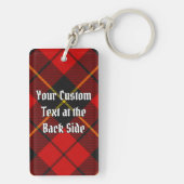 Clan Wallace Wappen Schlüsselanhänger (Rückseite)