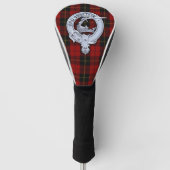 Clan Wallace Wappen & Tartan Golf Head Cover Golf Headcover (Vorderseite)