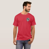 Clan Wallace Wappen & Tartan T-Shirt (Vorne ganz)