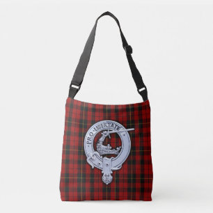 Clan Wallace Wappen & Tartan Tragetaschen Mit Langen Trägern