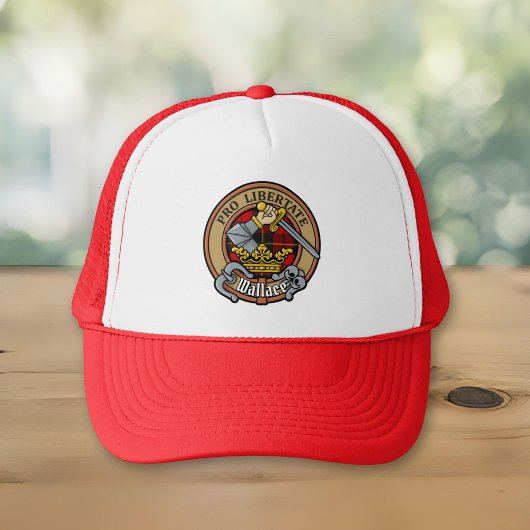 Clan Wallace Wappen Trucker Hat Truckerkappe