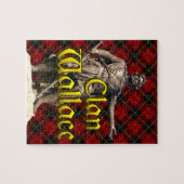Clan-Wallacescottish-Freiheit Puzzle (Horizontal)