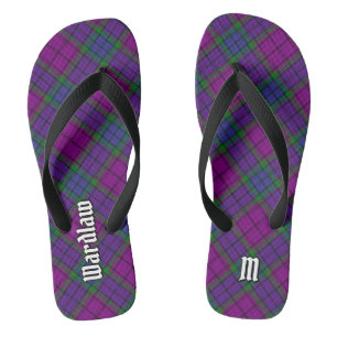 Clan Wardlaw Tartan Badesandalen