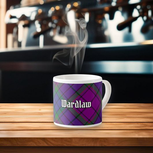 Clan Wardlaw Tartan Espressotasse