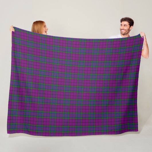 Clan Wardlaw Tartan Fleecedecke (Beispiel)