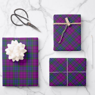Clan Wardlaw Tartan Geschenkpapier Set