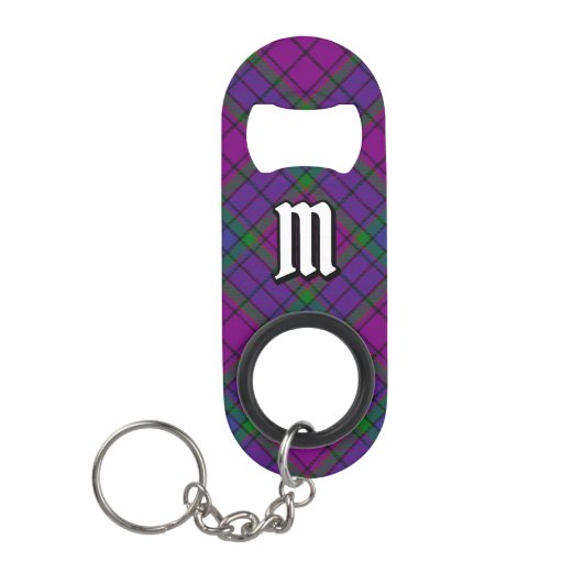 Clan Wardlaw Tartan Mini Flaschenöffner (Vorderseite)