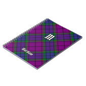 Clan Wardlaw Tartan Notizblock (Linke Seite)