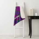 Clan Wardlaw Tartan Sherpadecke (Beispiel)