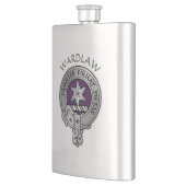 Clan Wardlaw Wappen Flachmann (Links)