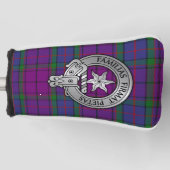 Clan Wardlaw Wappen & Tartan Golf Headcover (Vorderseite)