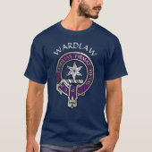 Clan Wardlaw Wappen & Tartan T-Shirt (Vorderseite)