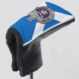 Clan Wardlaw Wappen & Tartan über Salreifen Golf Headcover
