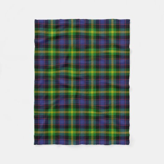 Clan Watson Tartan Kariert Fleecedecke (Vorderseite)