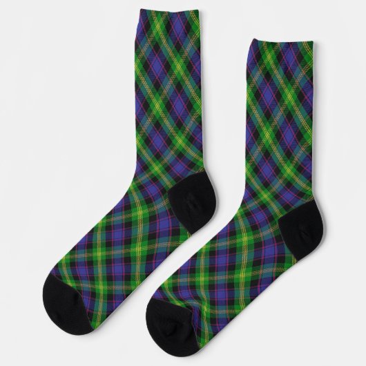 Clan Watson Tartan Socken (Linkes Detail)