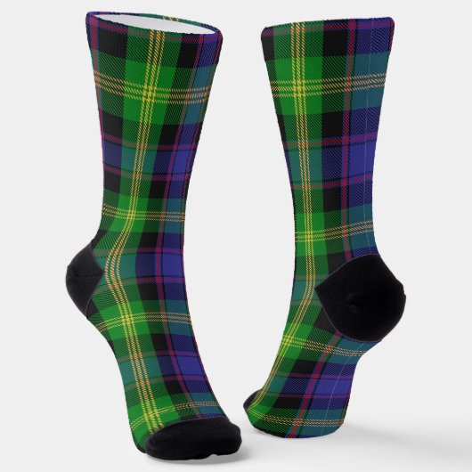 Clan Watson Tartan Socken (Gewinkelt)