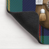 Clan-Watson Tartan und Sporran Mousepad (Ecke)