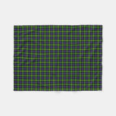 Clan-WatsonTartan Fleecedecke (Vorderseite (Horizontal))
