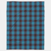 Clan Wedderburn Tartan Fleecedecke (Vorderseite)