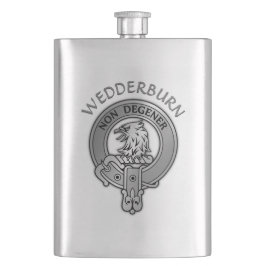 Clan Wedderburn Wappen Flachmann