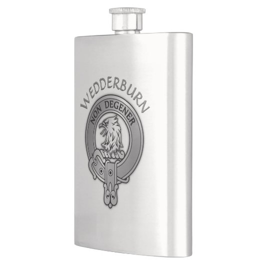 Clan Wedderburn Wappen Flachmann (Links)