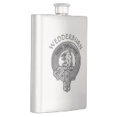 Clan Wedderburn Wappen Flachmann (Rechts)