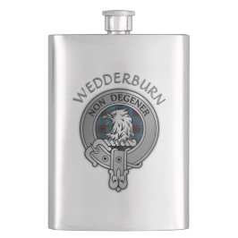 Clan Wedderburn Wappen Flachmann