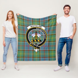 Clan Whitelaw Ancient Tartan Kariert Fleecedecke